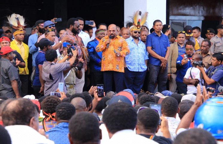 Gubernur : Terima Kasih Dukungannya Masyarakat Papua